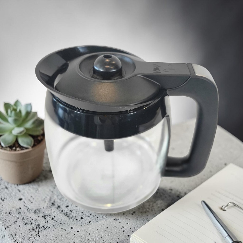 Ninja Coffee Maker Carafe Pot + Locking Lid for Replacement - CE250 CE200 CE201